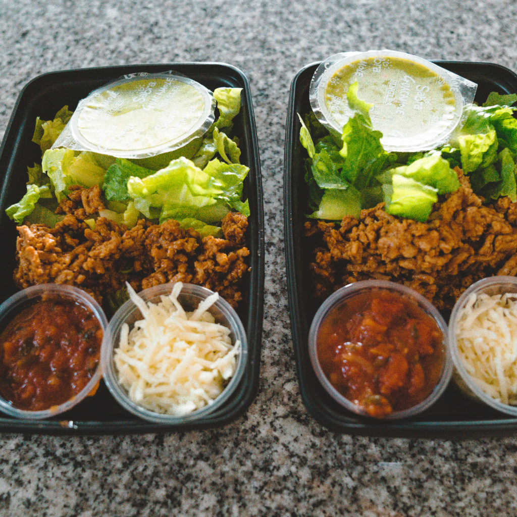Taco Salad Meal Prep Bowls - Life In The Lofthouse