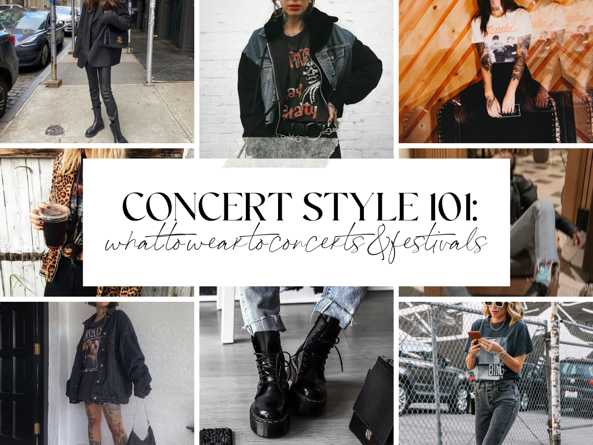 how to dress for a concert