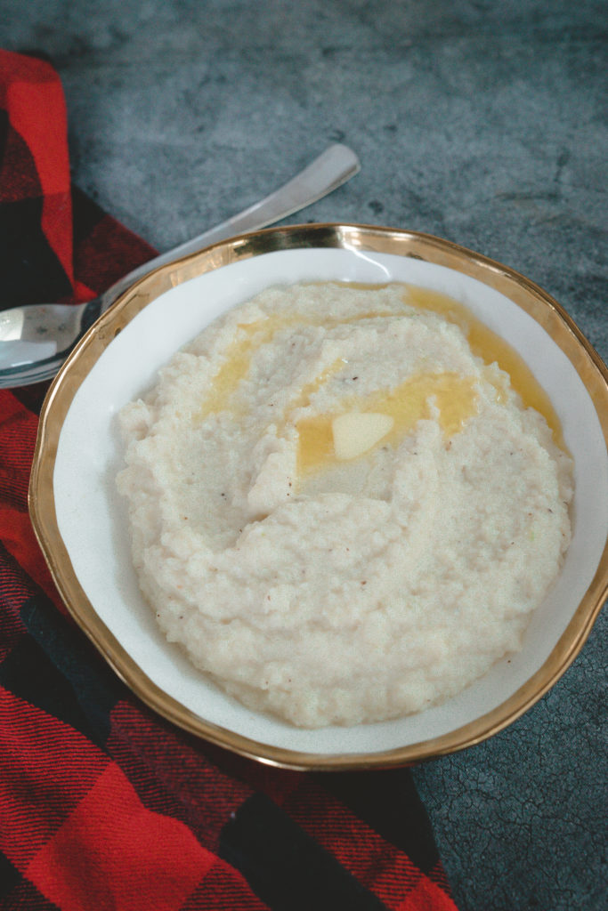 como fazer puré de batata de couve-flor