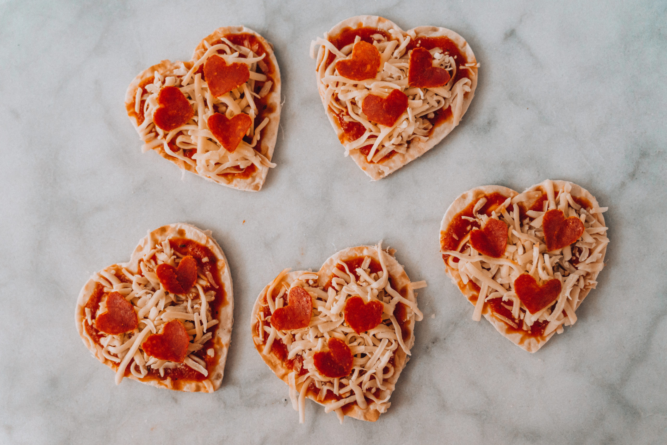 The Cutest Heart Shaped Pizza Recipe
