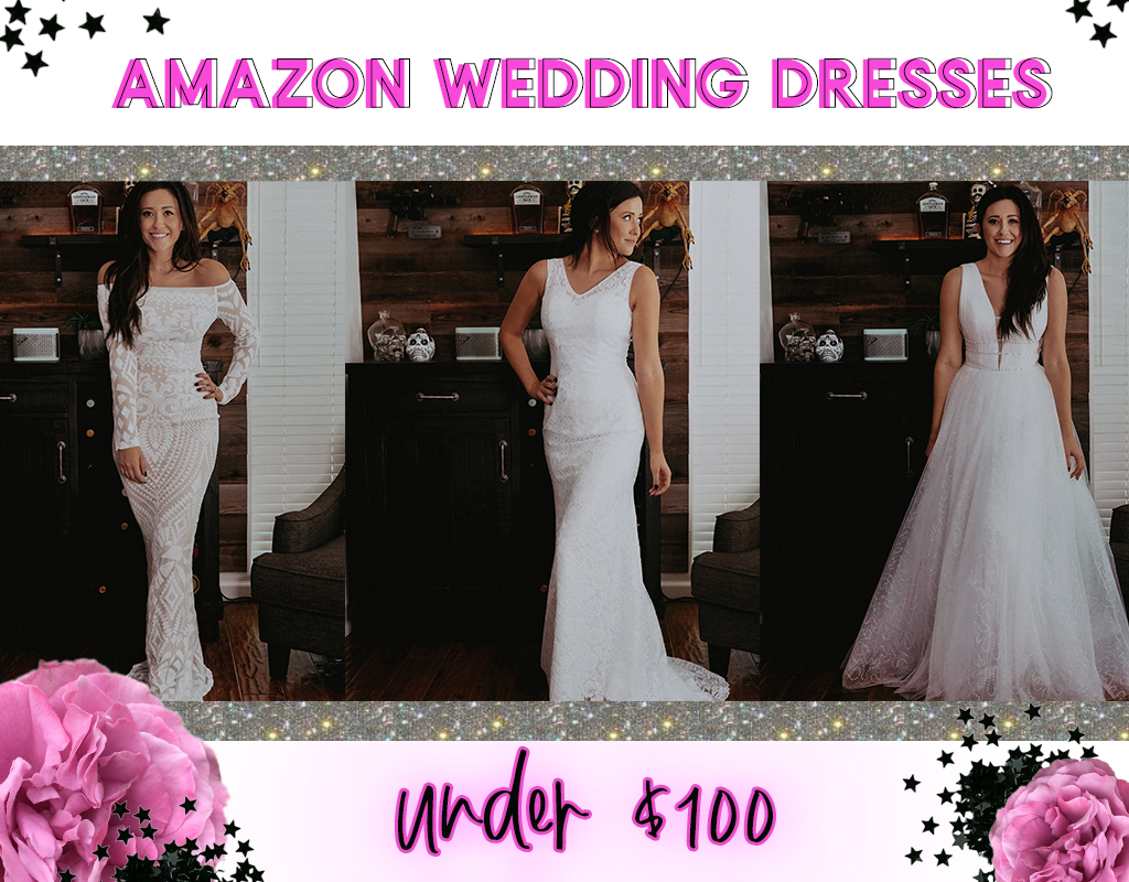 Wedding Dresses Under $100 on Amazon