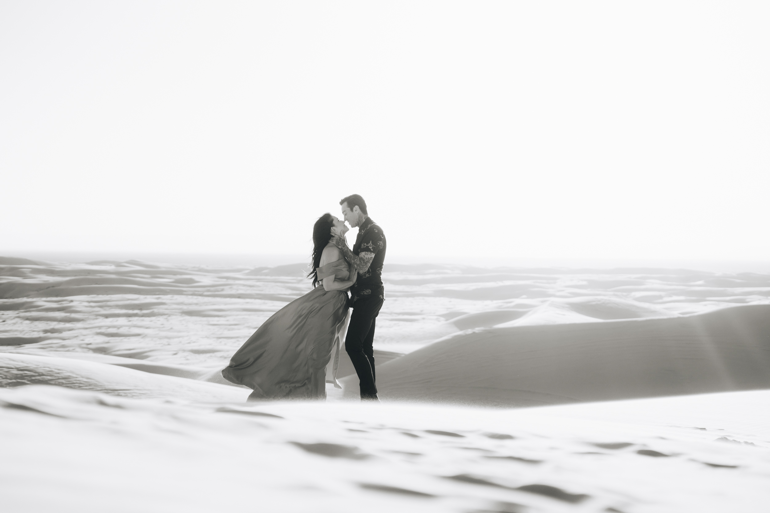 Erin & Tony's Imperial Sand Dunes Engagement Photos (part one)