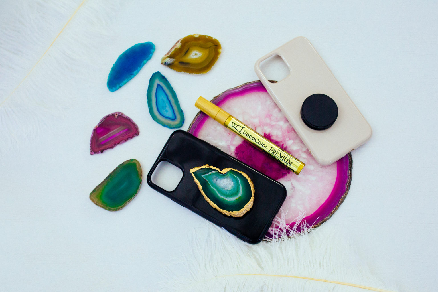 HOW TO MAKE A CHIC DIY CRYSTAL POPSOCKET PHONE CASE