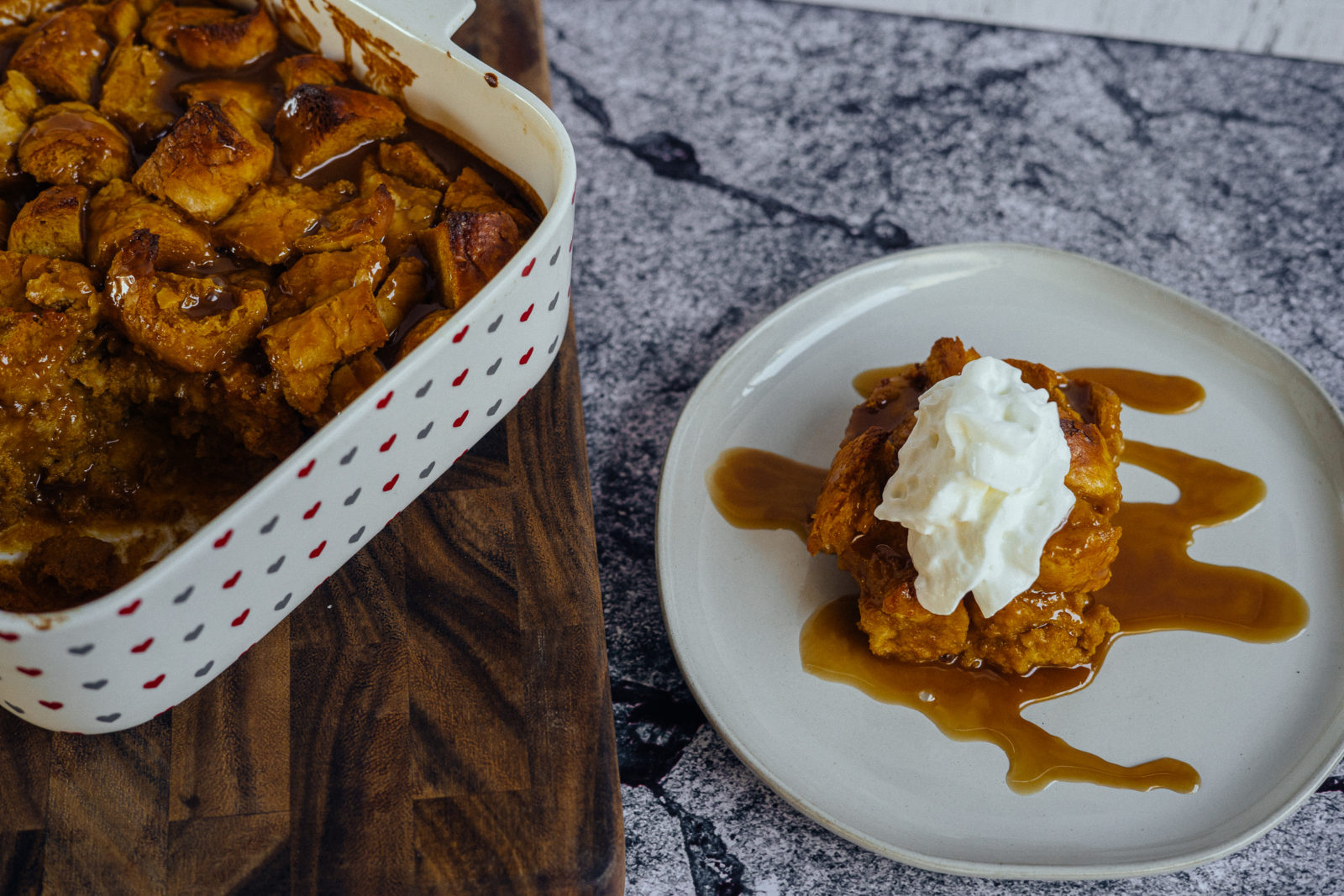 PUMPKIN PIE BREAD PUDDING RECIPE