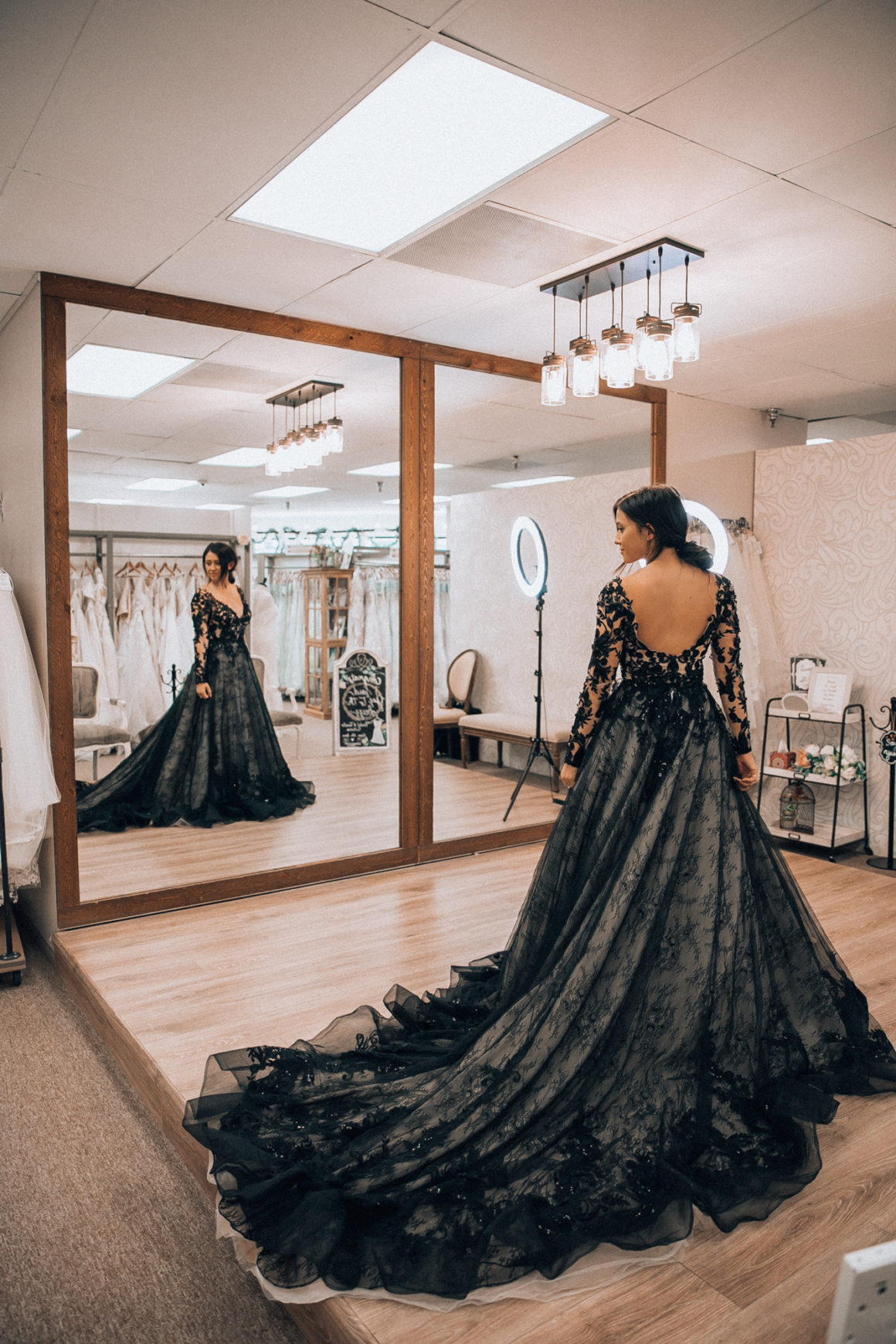 THE FAMOUS BLACK WEDDING DRESS FROM MAGGIE SOTTERO