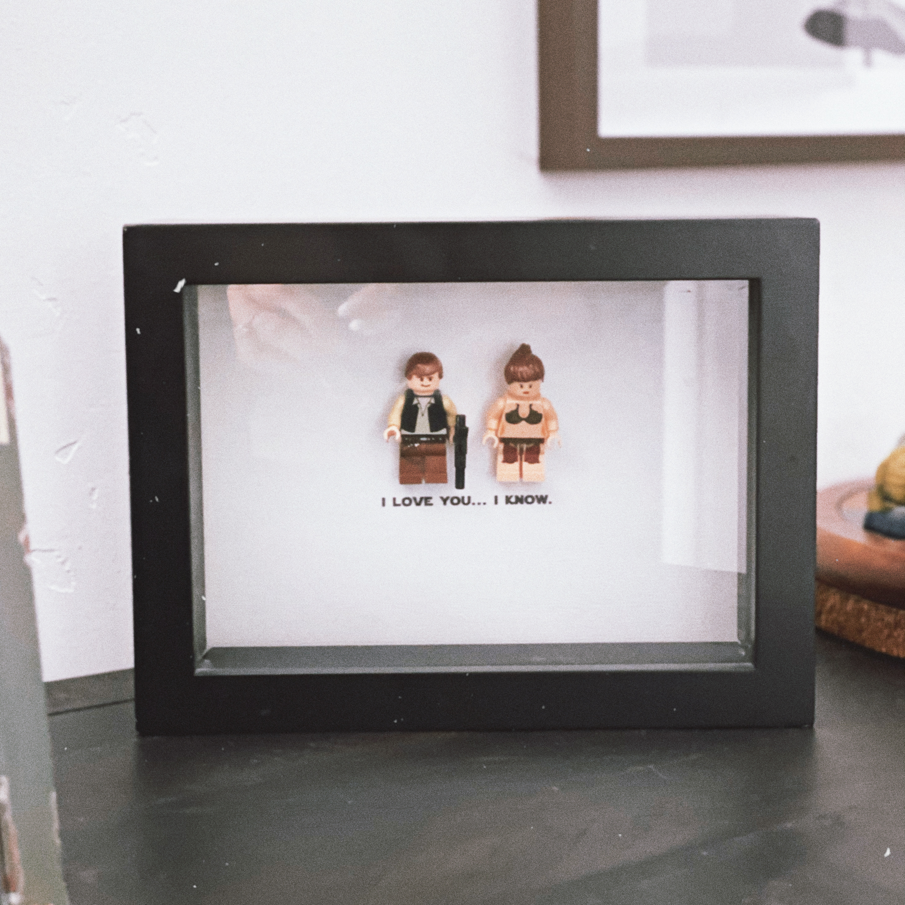 Lego Star wars Personalised Letter Picture Frame 