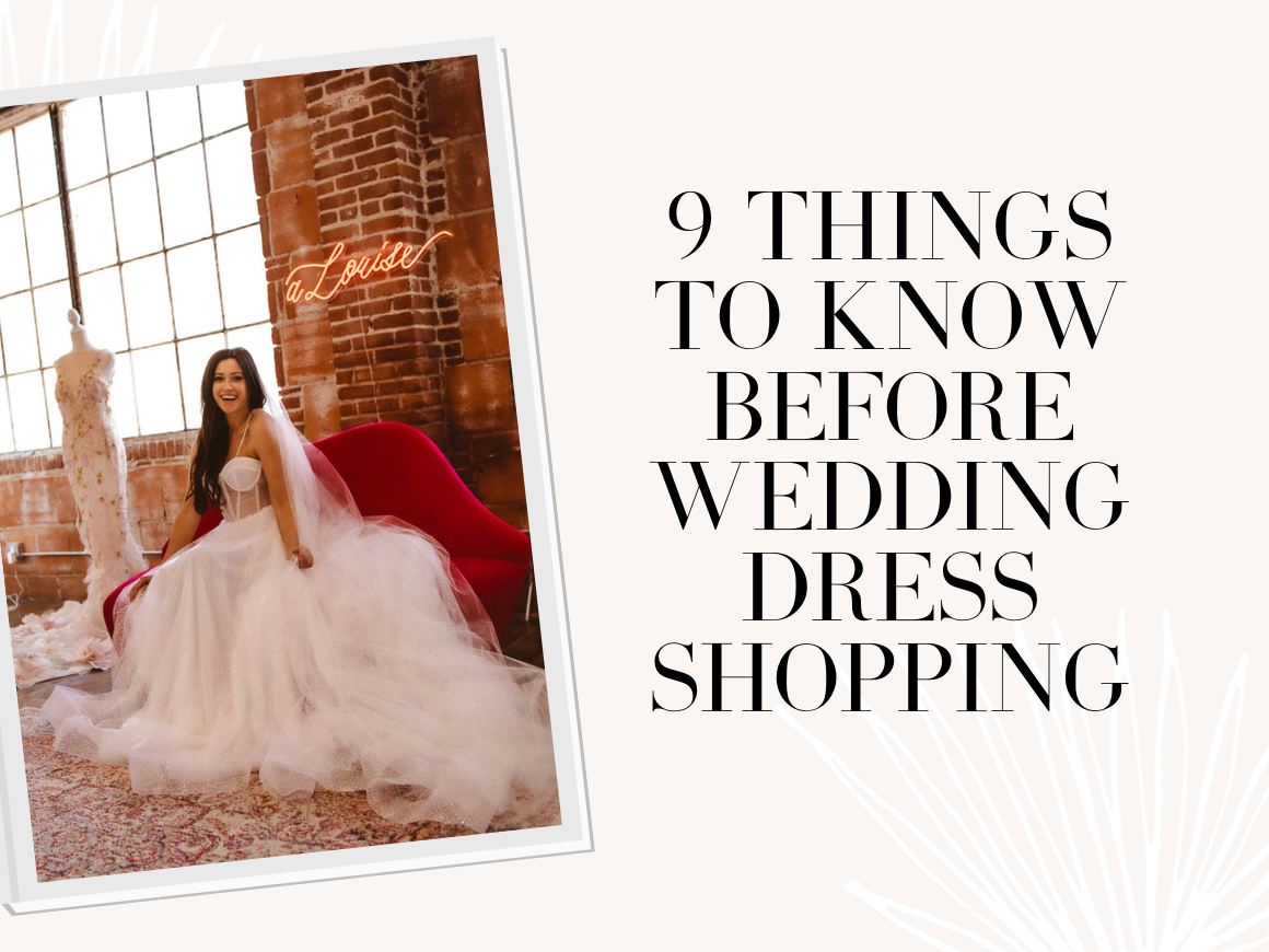 9 things to know before wedding dress shopping