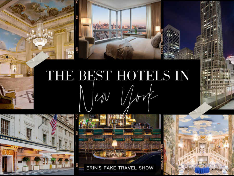 ERIN'S FAKE TRAVEL SHOW: BEST HOTELS IN NEW YORK