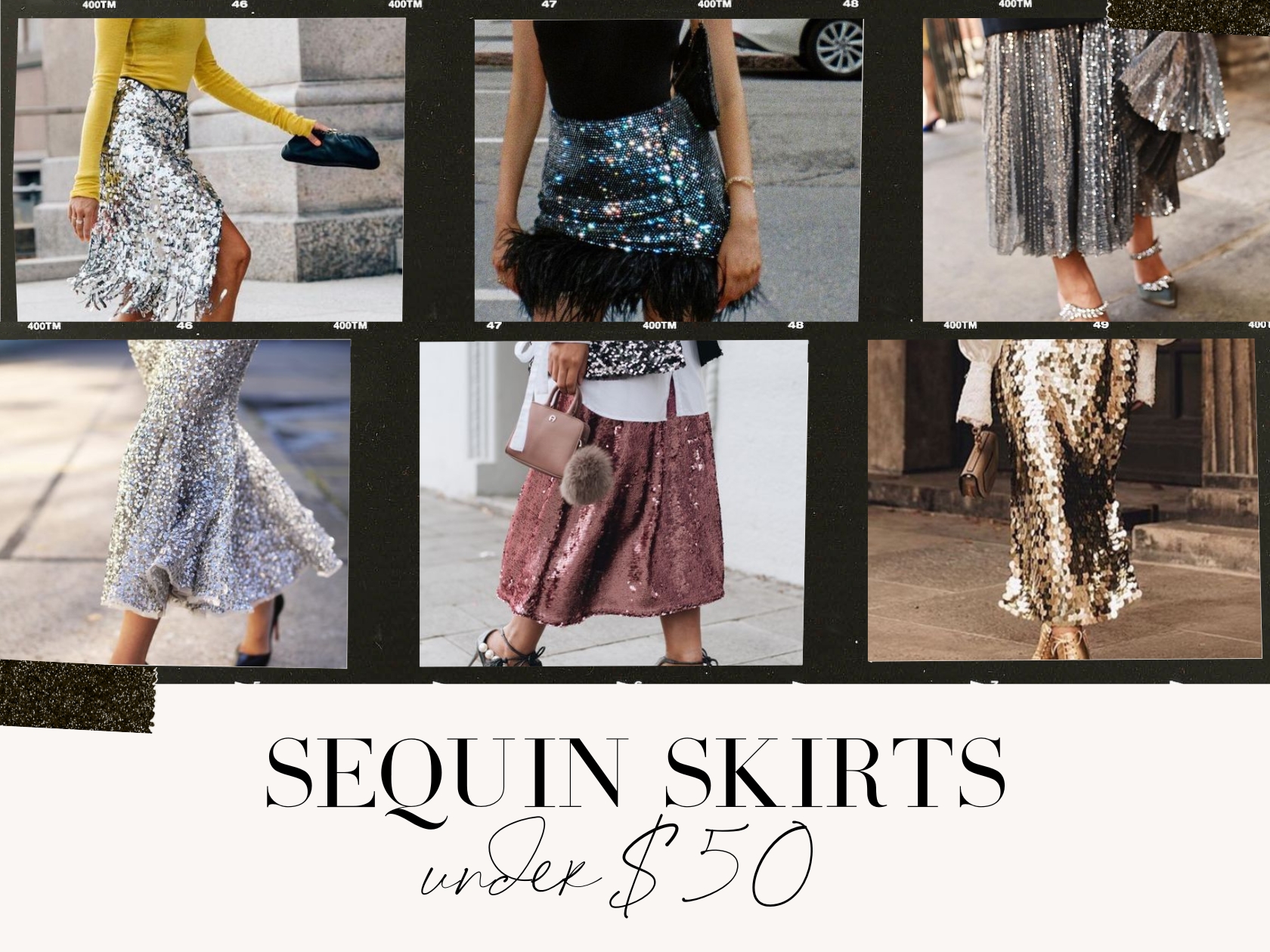 STYLE FILES: My Favorite Sequin Skirts Under $50