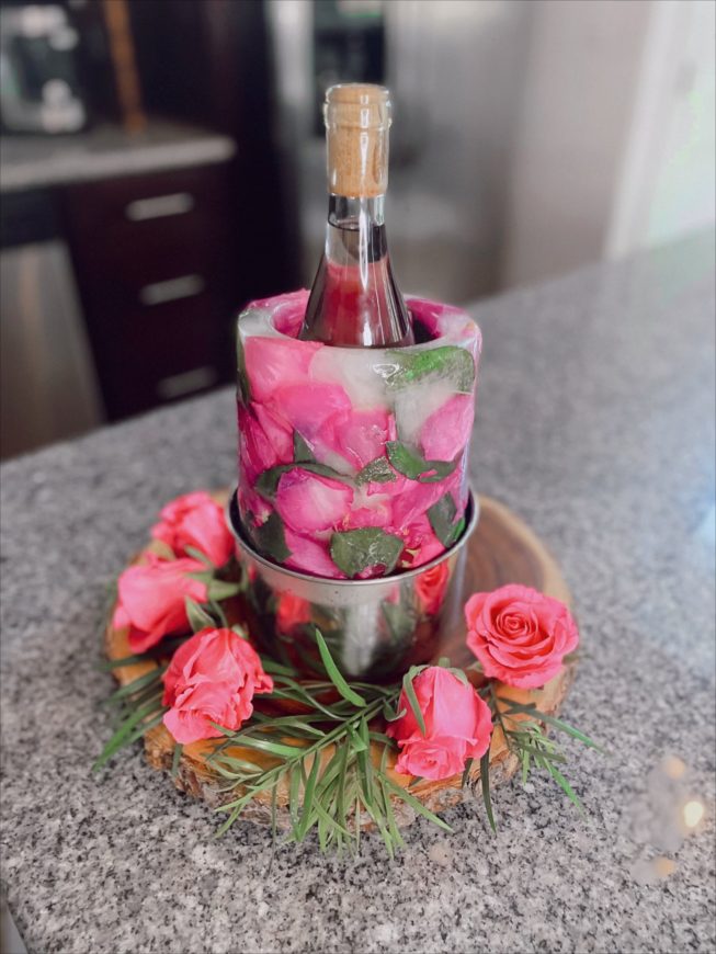 How to Make a DIY Floral Ice Bucket for Your Next Party