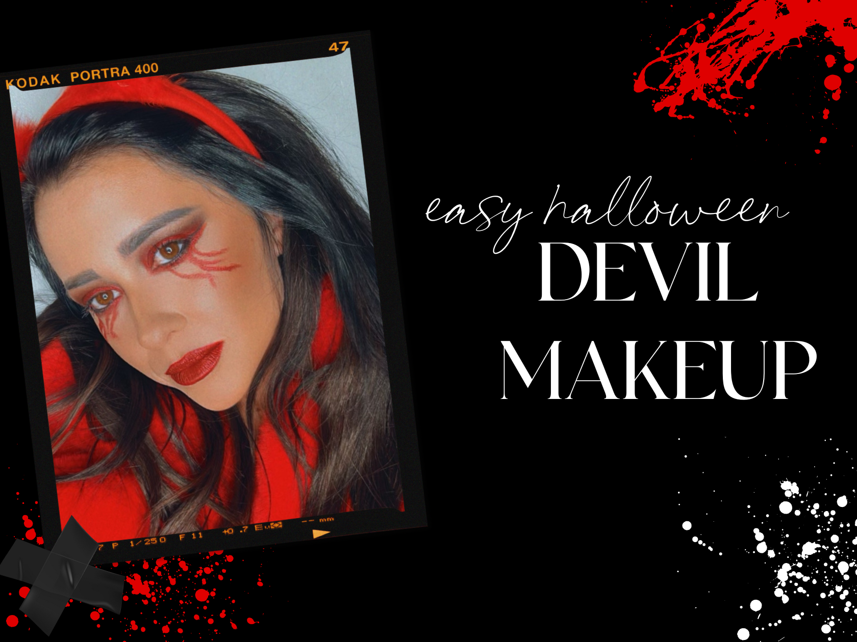 Easy Devil Makeup
