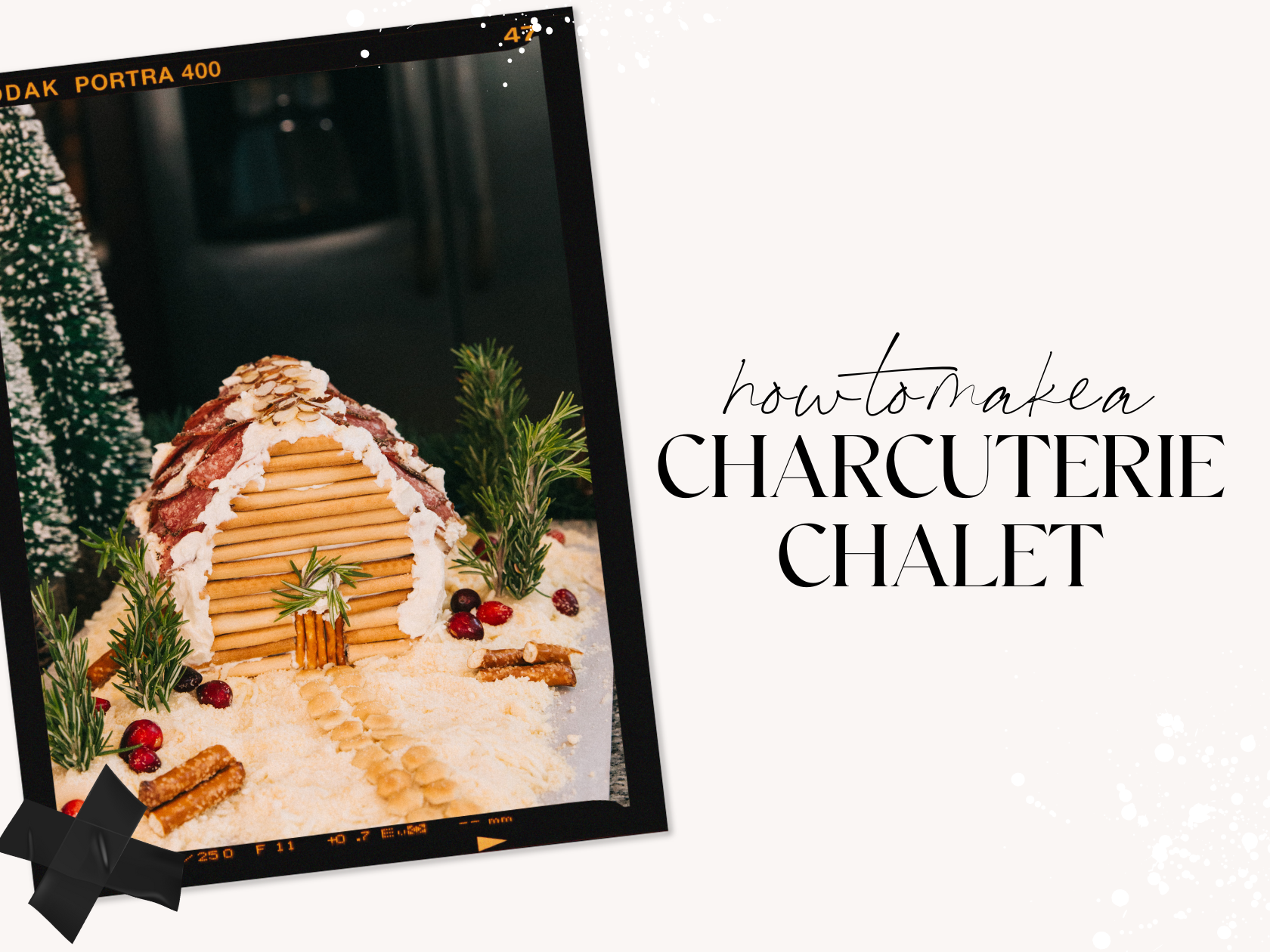 Cutest Charcuterie Chalet