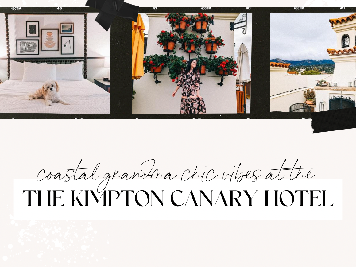 Dog Friendly Vacation at the Kimpton Canary Hotel