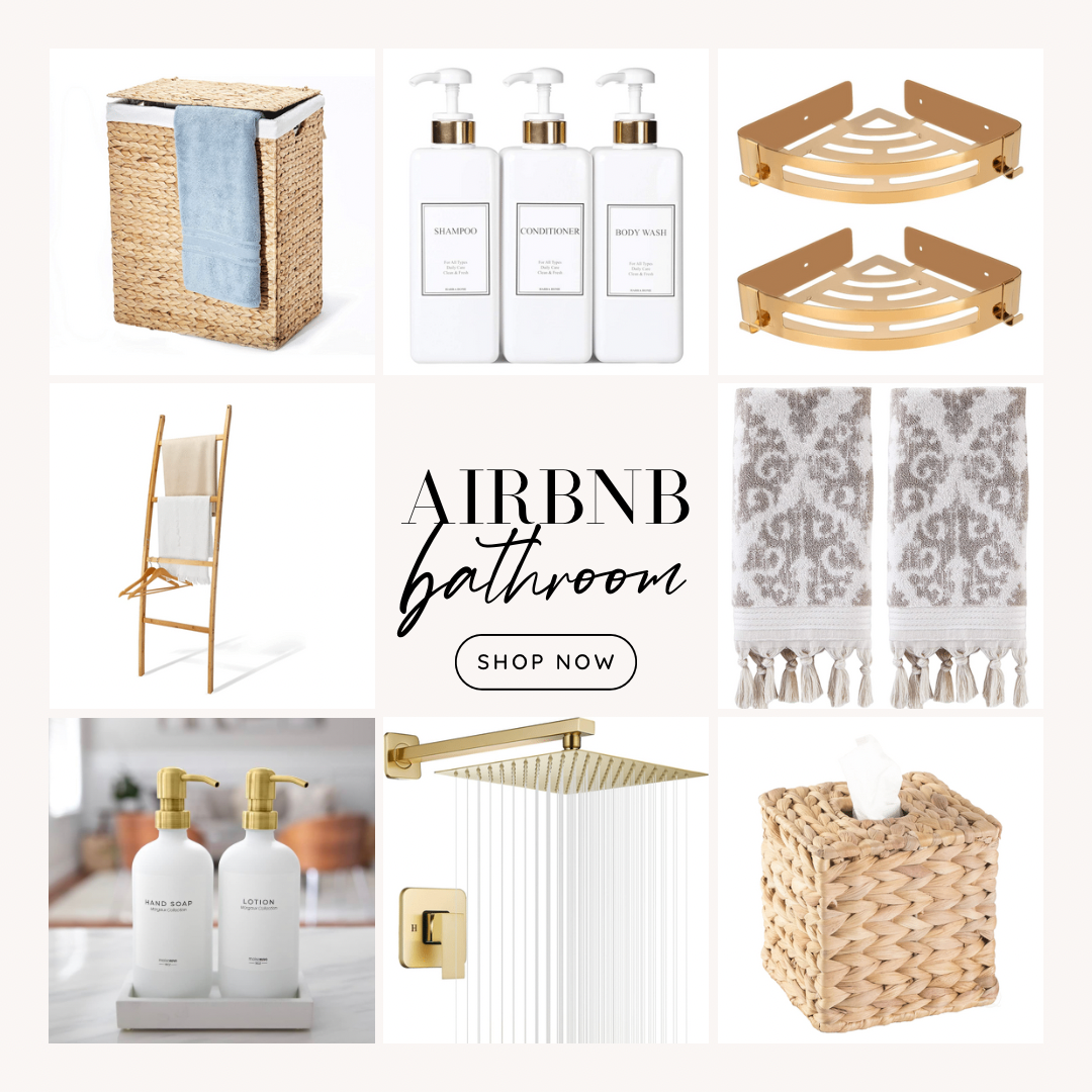 AirBnb Bathroom Decor Inspiration & Upgrades from Amazon