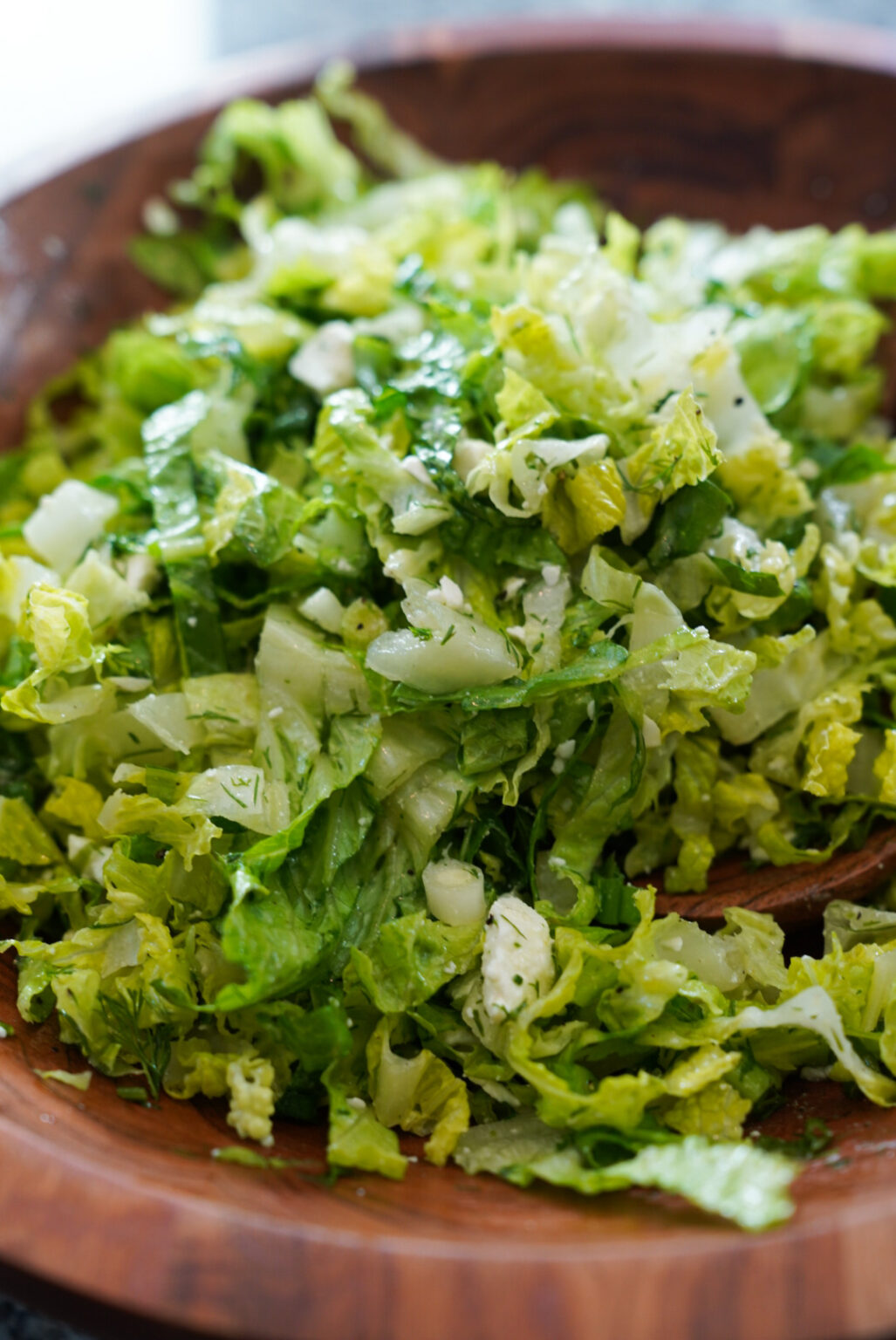 Maroulosalata How to Make the Best Greek Lettuce Salad