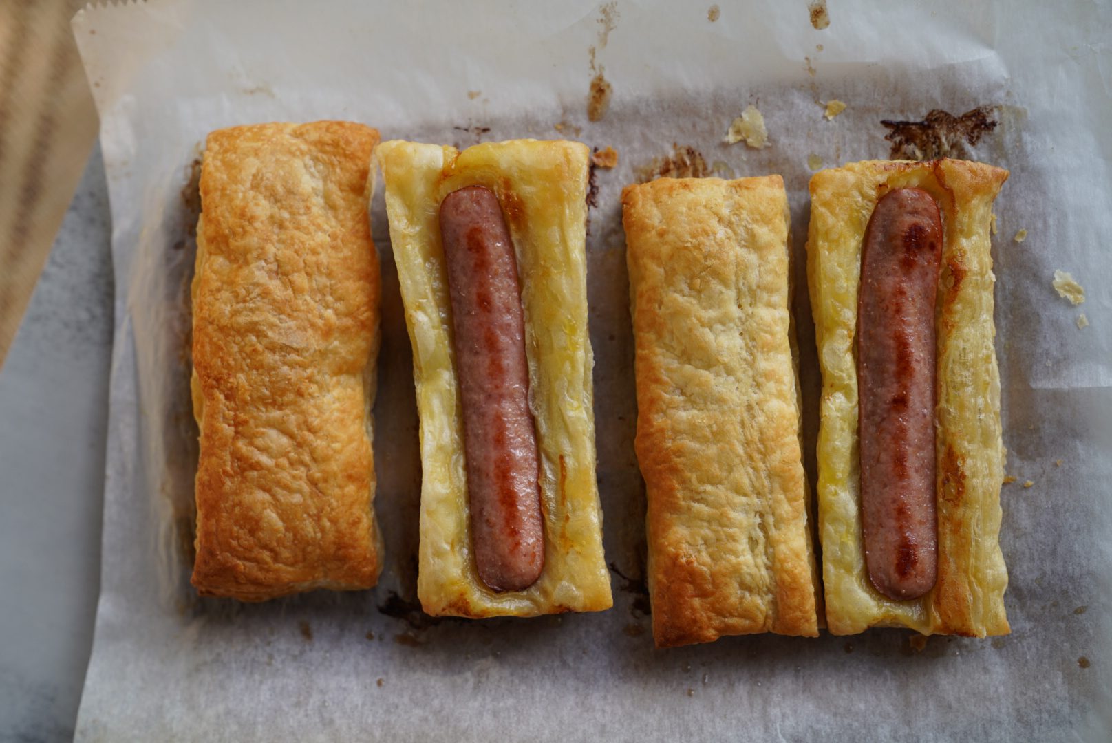 Viral Recipe Upside Down Puff Pastry Hot Dog Hack
