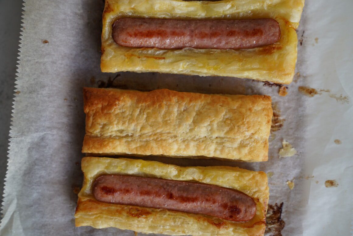 Viral Recipe Upside Down Puff Pastry Hot Dog Hack