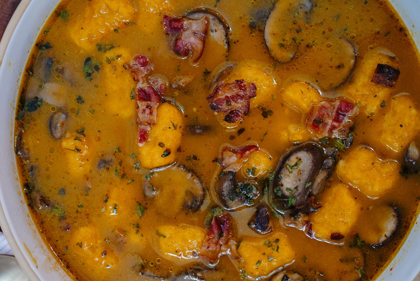 How to Make Trader Joe’s Butternut Squash Gnocchi Soup