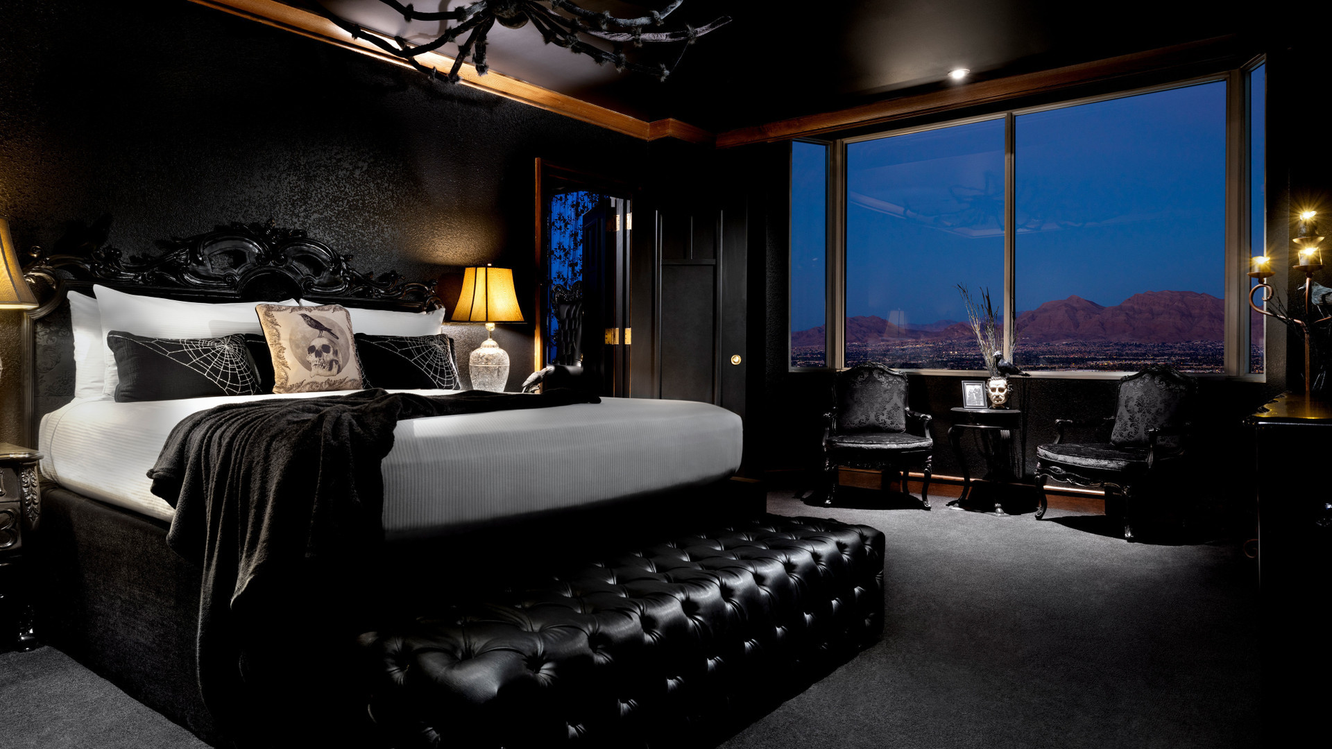 The Ultimate Halloween Hotel Suite in Las Vegas Year Round